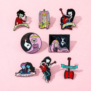 Adventure Time anime alloy brooch pins