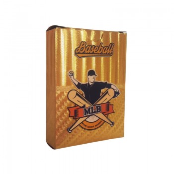 Baseball Gold Foil Fifa Cards Soccer Cards 55pcs a set