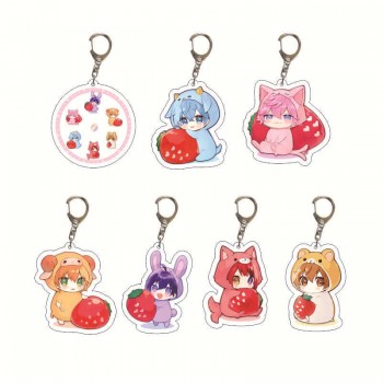 Junpei Tenmyouji Strawberry School anime acrylic key chain keychains