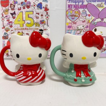 Hello Kitty anime ceramic cup mug