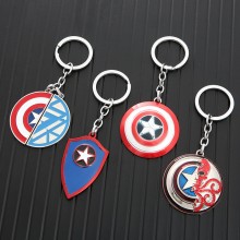 Captain America alloy key chain keychains