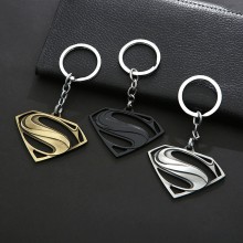 Super man alloy key chain keychains