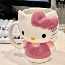 Hello Kitty anime ceramic cup mug