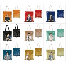 Haikyuu anime shopping bag handbag