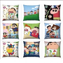 Crayon Shin-chan anime two-sided pillow pillowcase 45*45cm