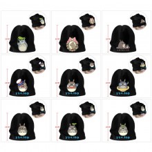 Totoro anime hats hip hop caps