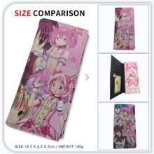 Puella Magi Madoka Magica anime long wallets card holder purse