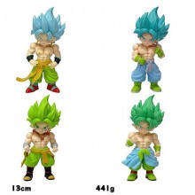 4pcs Dragon Super Saiyan Ball Son Goku anime figures set(OPP bag)