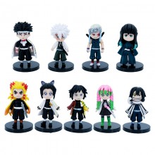 9PCS Demon Slayer anime figures set(OPP bag)