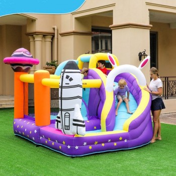 Doctor Dolphin Inflatable Castle Air Bounce Children High Quality Bounce Castle