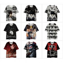 Death Note anime short sleeve t-shirt