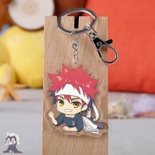 Food Wars Shokugeki no Soma anime acrylic key chain