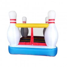 Doctor Dolphin Bowling Inflatable Castle Air Bounc...