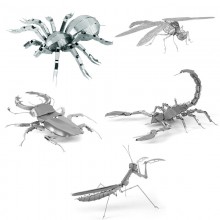 Insects 3D Metal Puzzle DIY Assembly Model