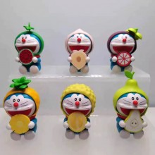 6pcs Doraemon anime figures set(OPP bag)