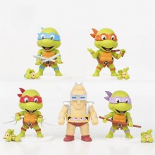 5pcs Teenage Mutant Ninja Turtles anime figures se...