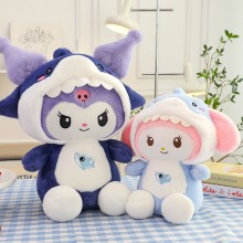 Sanrio My Melody kitty Kuromi shark anime plush doll