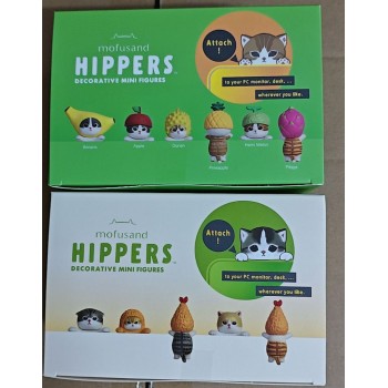 Mofusand Cats Hippers anime figures set