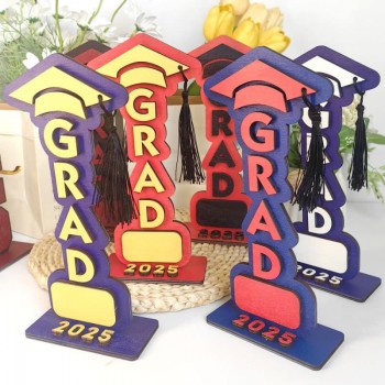Class of 2025 Graduation Season Wooden Table Decoration