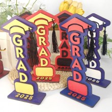Class of 2025 Graduation Season Wooden Table Decoration