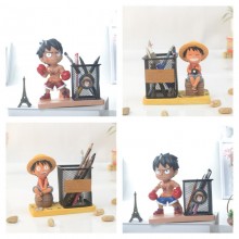 One Piece Luffy Son Goku anime Resin Pen Holder Co...