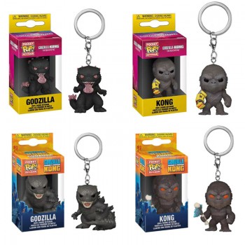 King Kong VS Godzilla figure figure doll key chains