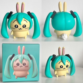 Chiikawa cos Hatsune Miku anime figure