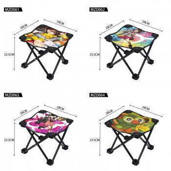 Pokemon anime Outdoor Portable Folding Chair Stool