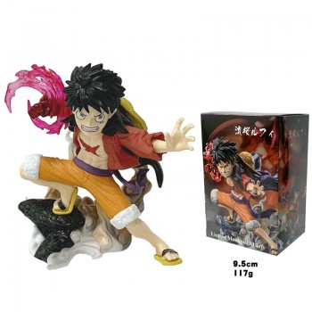 One Piece Flowing Cherry Monkey D Luffy anime figure