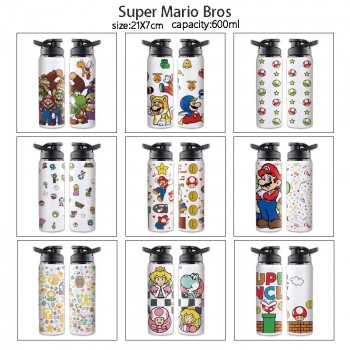 Super Mario anime sports aluminum alloy bottle kettle mug