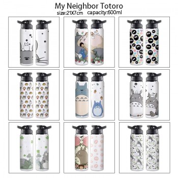 Totoro anime sports aluminum alloy bottle kettle mug