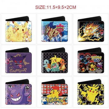 Pokemon anime wallet purse