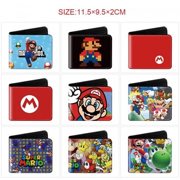 Super Mario anime wallet purse