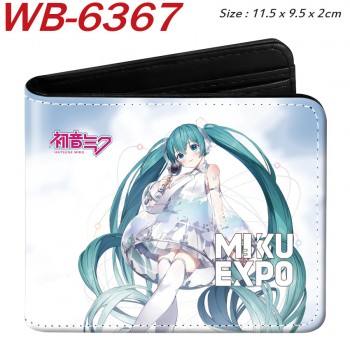 Hatsune Miku anime wallet purse