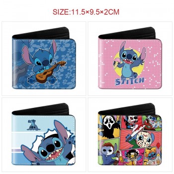 Stitch anime wallet purse