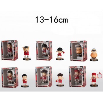 Slam Dunk anime figures set(6pcs a set)