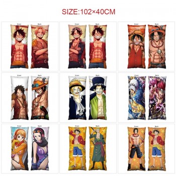 One Piece anime two-sided long pillowcase body pillow 40*102CM