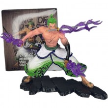 One Piece Three Knife Fighting Skill Roronoa Zoro anime figure