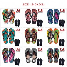 Chainsaw Man anime flip flops shoes slippers a pai...