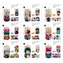 My Hero Academia anime frosted glass cups 350ml/45...