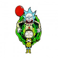 Rick and Morty anime Alloy Enamel Badges Brooch Pins