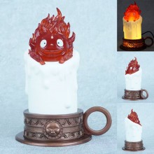 Calcifer flame anime figure(can lightable)