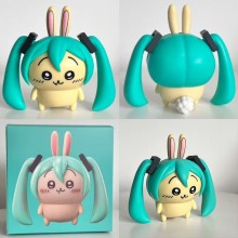 Chiikawa cos Hatsune Miku anime figure