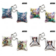 Pokemon anime mini pillow key chains
