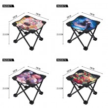 Genshin Impact game Outdoor Portable Folding Chair Stool