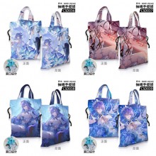 Wuthering Waves game drawstring handbag tote bag