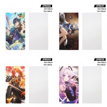 Genshin Impact game Suede Cleaning Washing Bath Towel