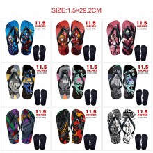 EVA anime flip flops shoes slippers a pair