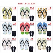 Chiikawa anime flip flops shoes slippers a pair