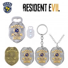 Residents Evil Raccoon City Police Badge Key chain...